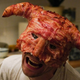 Illustration for article titled A Skyrim Helmet Made of Bacon. Shout "Delicious".